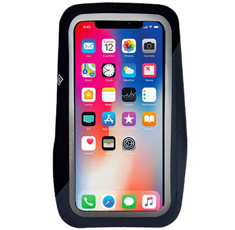 Ronhill Large Phone Armband Black/Charcoal